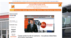 Desktop Screenshot of lorraine-poids-lourds.fr